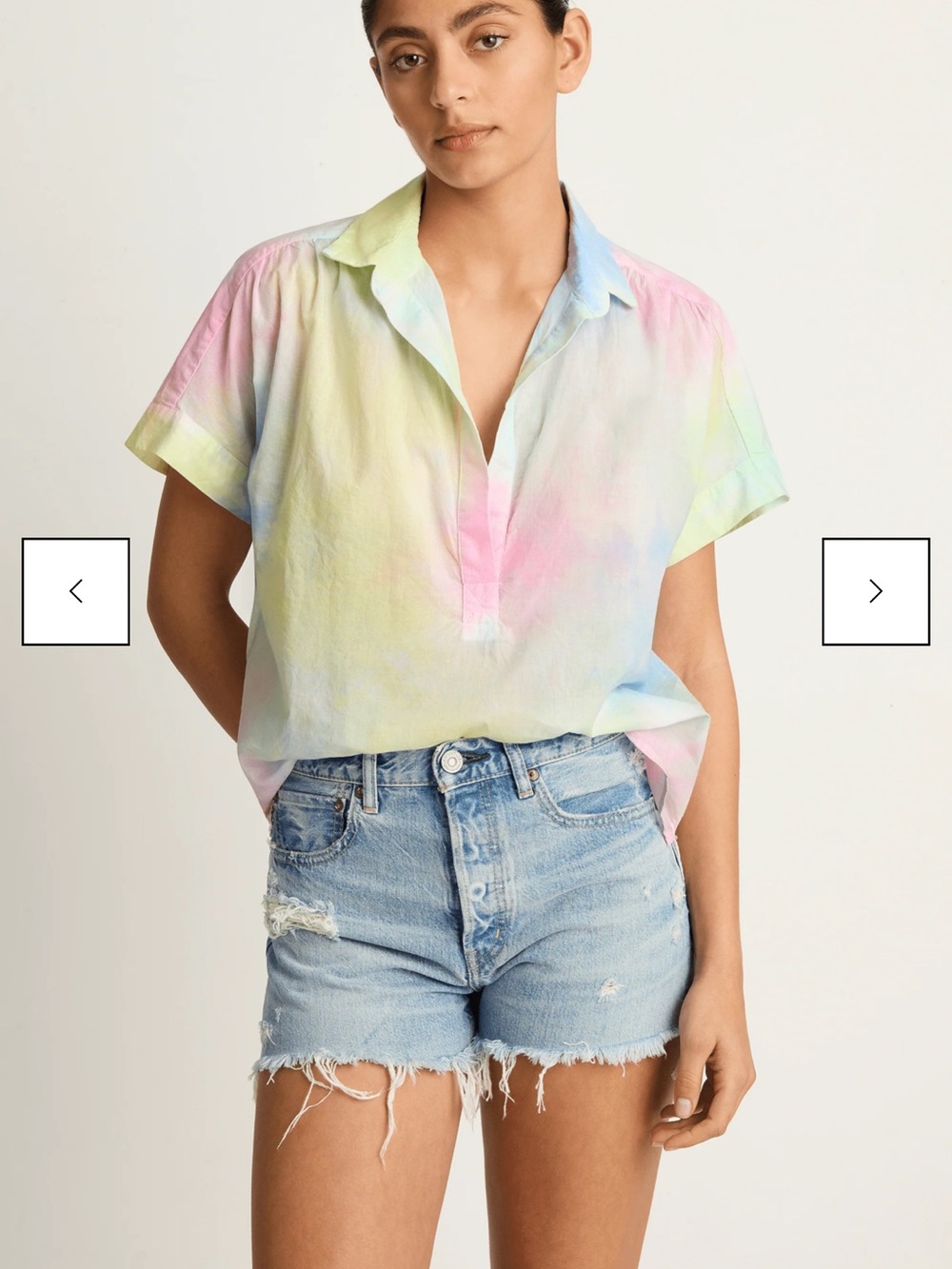 Cali Dreaming tie dye oversized top